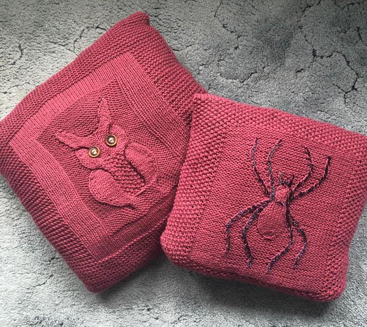 Insectenkussens, Huis en Inrichting, Woonaccessoires | Kussens, Zo goed als nieuw, Ophalen of Verzenden