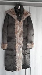 Lange winterjas, Kleding | Dames, Jassen | Winter, Ophalen of Verzenden, Zo goed als nieuw, Maat 38/40 (M), Groen