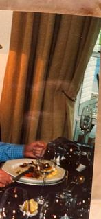 Prachtige overgordijnen gevoerd, kleur camel in Ottoman, Huis en Inrichting, Ophalen, Zo goed als nieuw