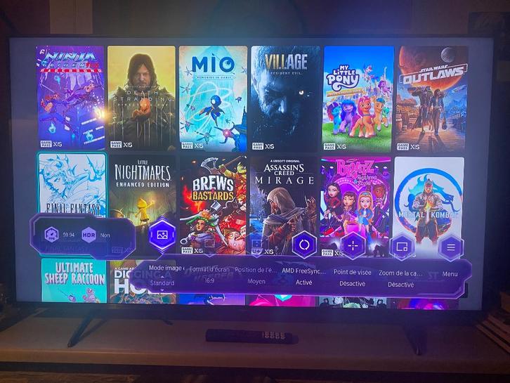 TV Hisense QLED 55" Gaming Pro, TV, Hi-fi & Vidéo, Télévisions, Comme neuf, QLED, 100 cm ou plus, 4k (UHD), Autres marques, 120 Hz
