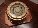 Boussole maritime en cuivre/laiton, Antiquités & Art, Enlèvement, Cuivre