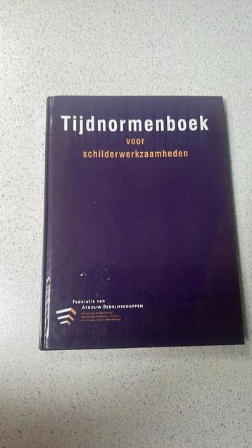 Tijdnormenboek schilderwerkzaamheden beschikbaar voor biedingen