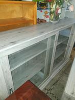Dressoir vitrine, Huis en Inrichting, Kasten | Dressoirs, Ophalen, Gebruikt, 200 cm of meer, 25 tot 50 cm