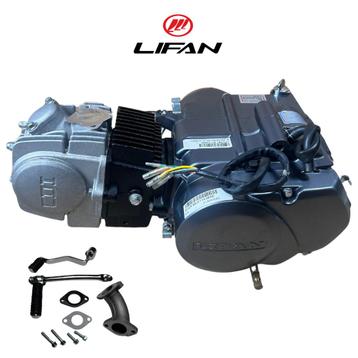 Lifan 125cc motorblok grijs / zilver- Manueel - 4 Versnellin, Envoi, Neuf, Bloc, Lifan