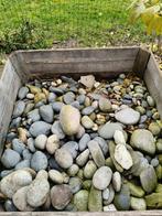 Ronde vlakke rivierkeien, Ophalen