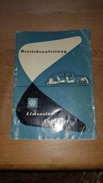 Kever Ovaal/Zwitter handleiding 1953 Duits, Ophalen of Verzenden