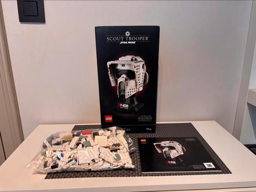 Lego Star Wars 75305 Scout Trooper Helmet collection, Kinderen en Baby's, Speelgoed | Duplo en Lego, Zo goed als nieuw, Lego, Complete set