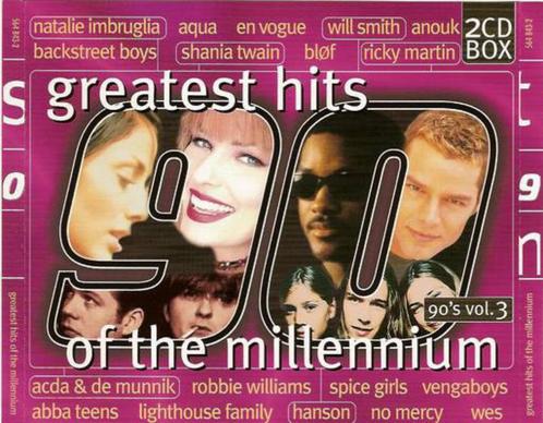Greatest Hits of the Millennium 90 Vol.3 ( 2 X CD), CD & DVD, CD | Compilations, Enlèvement ou Envoi
