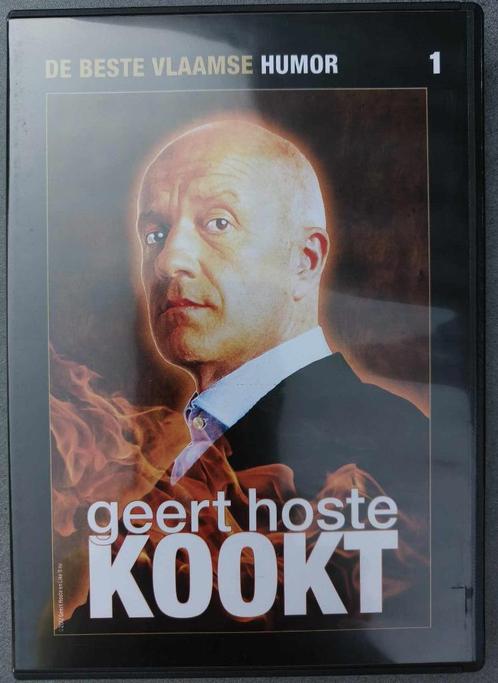 dvd De Beste Vlaamse Humor: Geert Hoste - Kookt, Cd's en Dvd's, Dvd's | Cabaret en Sketches, Zo goed als nieuw, Stand-up of Theatershow