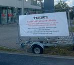 Aanhangwagen voor reklame, Auto diversen, Aanhangers en Bagagewagens, Ophalen, Zo goed als nieuw