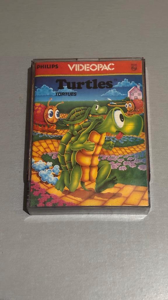 Turtles – Philips Videopac – CIB, Games en Spelcomputers, Games | Overige, Gebruikt, Ophalen of Verzenden