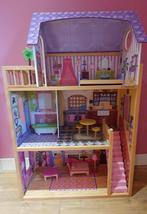 Poppenhuis / Barbiehuis Kidkraft, Kinderen en Baby's, Speelgoed | Poppenhuizen, Ophalen, Zo goed als nieuw, Poppenhuis