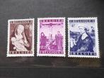 795-797 Rogier Van der Weyden 1949 MNH, Ophalen of Verzenden, Postfris