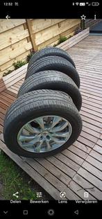 Velgen met winterbanden  michelin, Auto-onderdelen, Banden en Velgen, Ophalen, Gebruikt, Velg(en), 17 inch