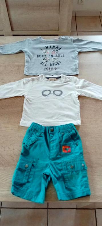 Lot de 3 pièces pour garçons taille 9 à 12 mois beschikbaar voor biedingen