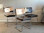 Vintage buisframe eetkamerstoelen, ca 1980’s, Ophalen