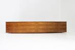 Vintage mid century groot dressoir 1960s, Huis en Inrichting, Ophalen, Gebruikt, Vintage, 200 cm of meer