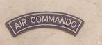 Insigne tissu banane air commando, Ophalen of Verzenden