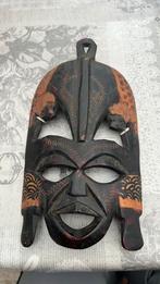 Houten Afrikaans masker, Antiek en Kunst, Kunst | Beelden en Houtsnijwerken, Ophalen