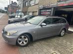 Bmw 520D 2010 Euro 5 met 405000km rijdt goed, Euro 5, Parkeersensor, Zwart, Leder