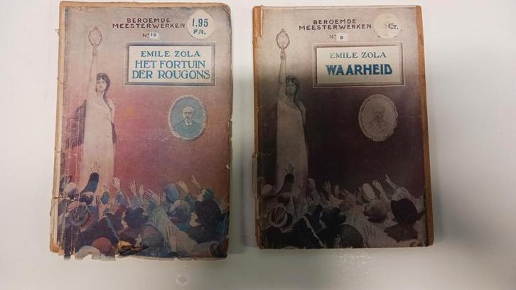 EMILE ZOLA BOEKJES, Boeken, Literatuur, Gelezen, Ophalen