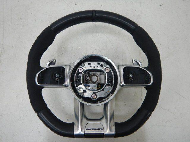 Mercedes-Benz A, B, CLA AMG Stuur Alcantara Leer MF+F1 A0005, Auto-onderdelen, Besturing, Mercedes-Benz, Gebruikt, Ophalen of Verzenden