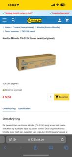 Toner konica Minolta TN312K (zwart), Ophalen, Nieuw, Toner
