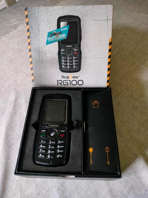 RugGear RG100, Telecommunicatie, Mobiele telefoons | Nokia, Zo goed als nieuw, Minder dan 3 megapixel, Zwart, Ophalen of Verzenden