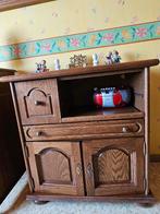 TV-kast, Huis en Inrichting, Kasten |Televisiemeubels, Ophalen, Gebruikt, Eikenhout, 50 tot 100 cm