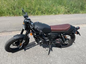 Archive Cafe Racer 125cc als nieuw., Motos, Particulier, Autre, 1 cylindre, 125 cm³