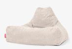 Scandinavische Loungezitzakstoel - Corduroy Crème, Ophalen, Zo goed als nieuw, Beige, Zitzak