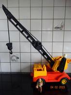 fisher price, retro kraan met husky werkman*VINTAGE*, Ophalen of Verzenden
