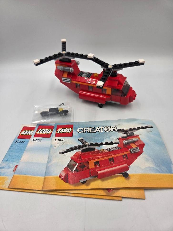 Lego Creator 31003 Red Rotors, Kinderen en Baby's, Speelgoed | Duplo en Lego, Zo goed als nieuw, Lego, Complete set, Ophalen of Verzenden