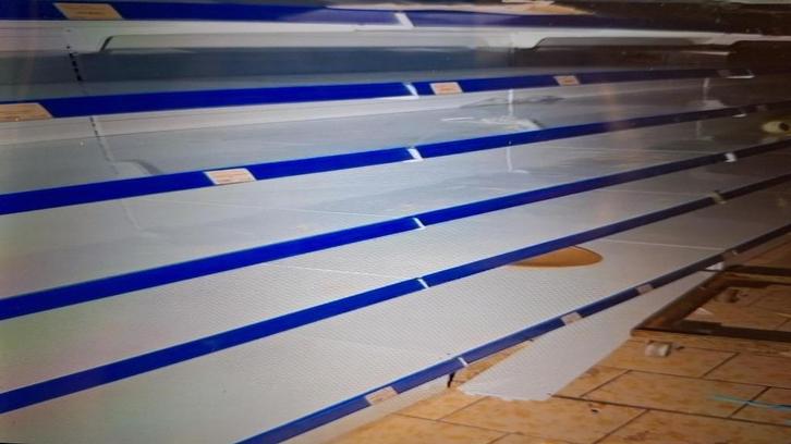 winkelrekken wit, Zakelijke goederen, Kantoor en Winkelinrichting | Magazijn, Stelling en Opslag, Ophalen