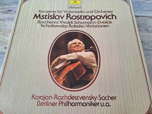 Dvorak / Rostropovich - Karajan -  Konzerte Für Violoncello, Cd's en Dvd's, Vinyl | Klassiek, Gebruikt, Classicisme, Kamermuziek