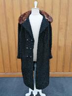 Vintage Astracan vrouwen jas, Taille 38/40 (M), Porté, Enlèvement ou Envoi
