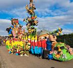 Te koop polyester carnavalswagen, Hobby en Vrije tijd, Feestartikelen, Ophalen of Verzenden, Gebruikt