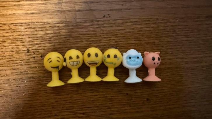 6x Aldi emoji's! Jaar: 2021! Supermarkt Verzamelacties!, Verzamelen, Supermarktacties, Aldi, Verzenden