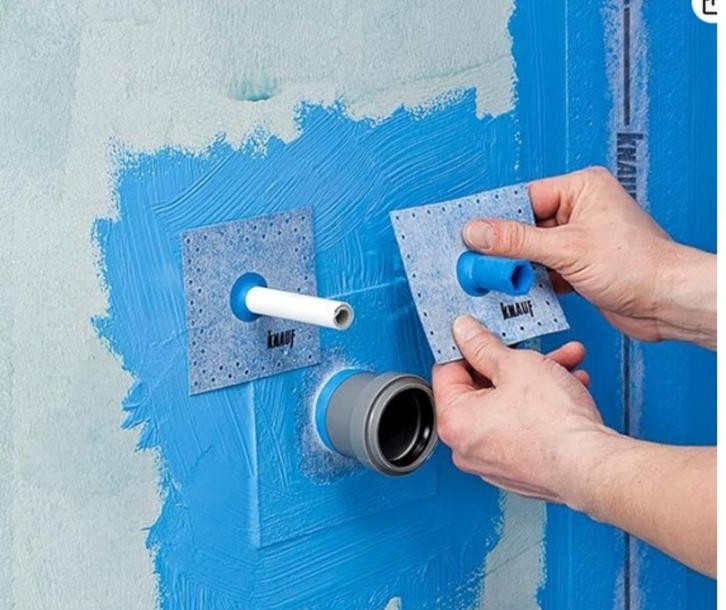 KNAUF Afdichtingmembraan voor kranen, Doe-het-zelf en Bouw, Sanitair, Nieuw, Douche, Ophalen of Verzenden