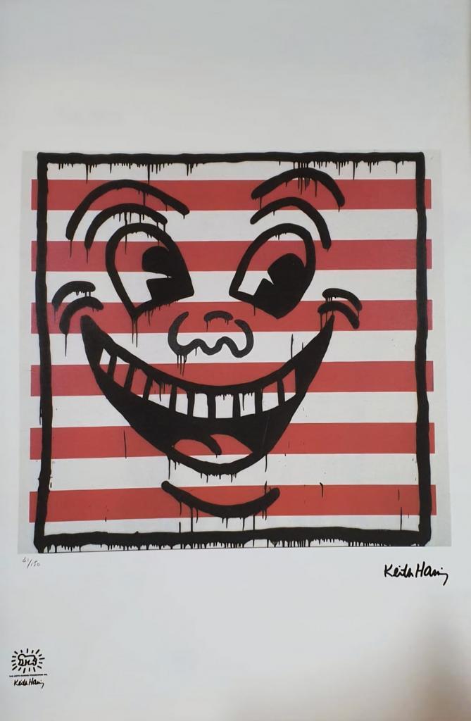 Keith Haring - Clown, Antiek en Kunst, Kunst | Overige Kunst, Ophalen of Verzenden