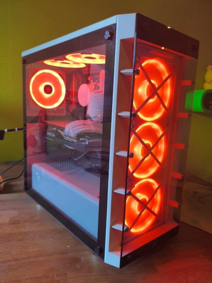 Budget gaming pc/computer+240hz scherm.Rx6700xt,Ryzen7 3700x, Computers en Software, Desktop Pc's, Gebruikt, 3 tot 4 Ghz, SSD