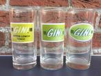 Set/3 Gini, tonique au citron amer, Comme neuf, Enlèvement ou Envoi, Verre à soda