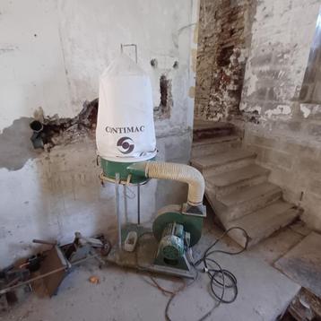 aspirateur machine à bois, Enlèvement, Utilisé
