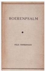 Boerenpsalm - Felix Timmermans, Boeken, Ophalen of Verzenden, Gelezen, Felix Timmermans