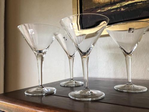 Kristallen champagneglazen Luigi Bormioli, Verzamelen, Glas en Drinkglazen, Ophalen of Verzenden