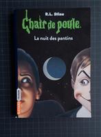 Livre Chair de poule - La nuit des pantins, Livres, Comme neuf, Enlèvement ou Envoi, R.L. Stine