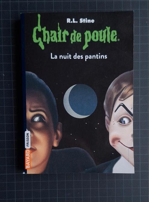 Livre Chair de poule - La nuit des pantins, Boeken, Kinderboeken | Jeugd | 13 jaar en ouder, Zo goed als nieuw, Ophalen of Verzenden