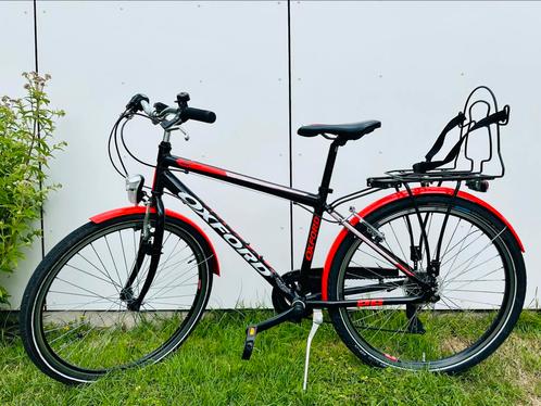 Fiets Oxford 26 inch, Fietsen en Brommers, Fietsen | Jongens, Gebruikt, 26 inch of meer, Handrem, Versnellingen, Ophalen