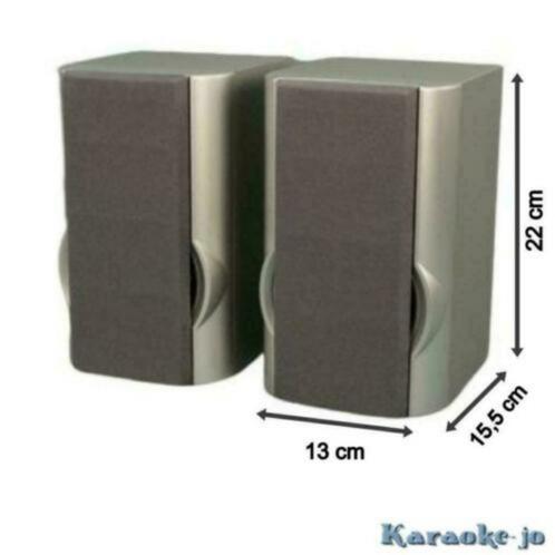 MARQUANT Stereo Luidsprekerset 2-weg 4 inch, Audio, Tv en Foto, Luidsprekerboxen, Nieuw, Front, Rear of Stereo speakers, Minder dan 60 watt