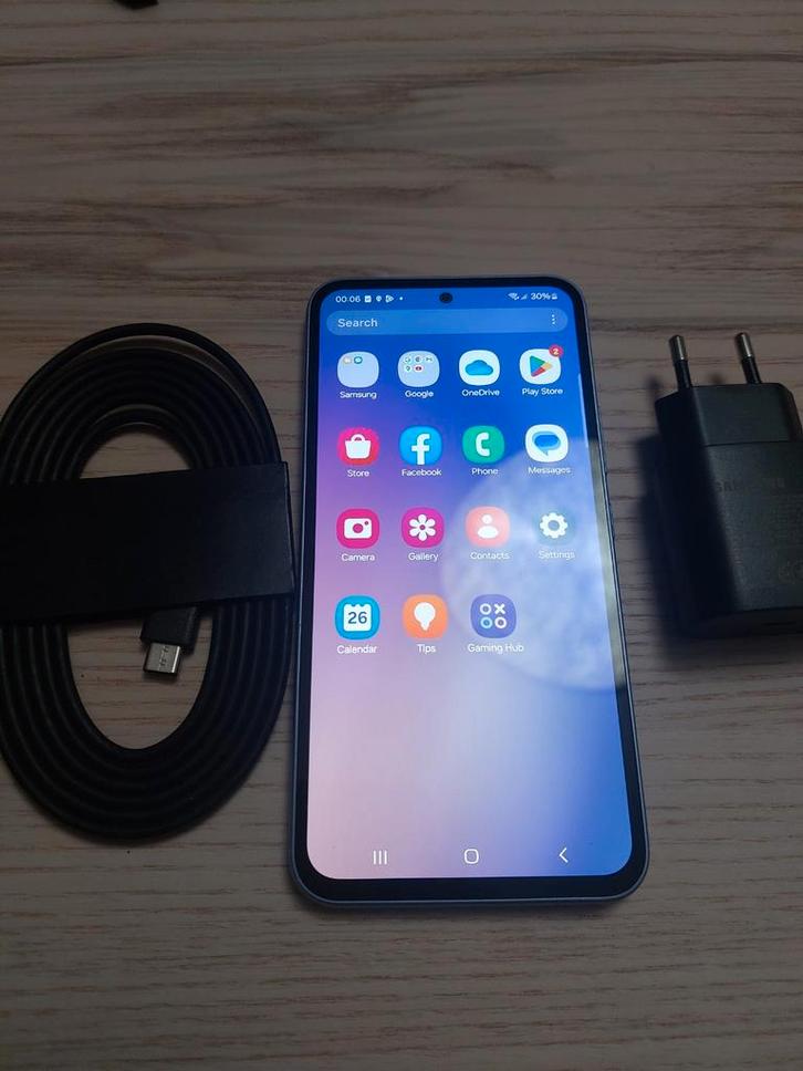 Samsung Galaxy A54 5G 8GB/128GB Graphite, Telecommunicatie, Mobiele telefoons | Hoesjes en Screenprotectors | Samsung, Zo goed als nieuw